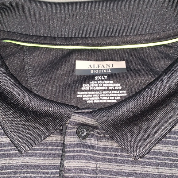 Alfani Mens Polo Style Shirt - Picture 2 of 4